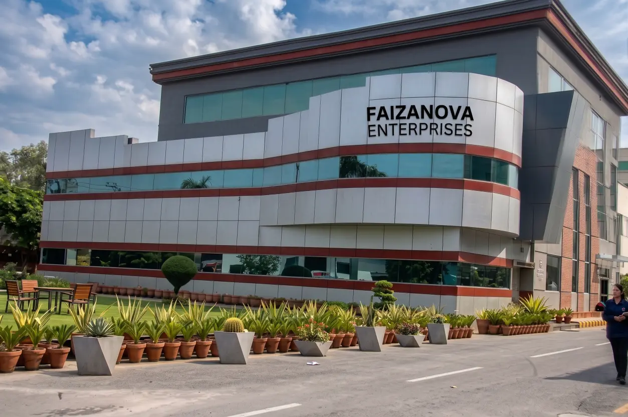 Faizanova Enterprises factory in Sialkot, Pakistan