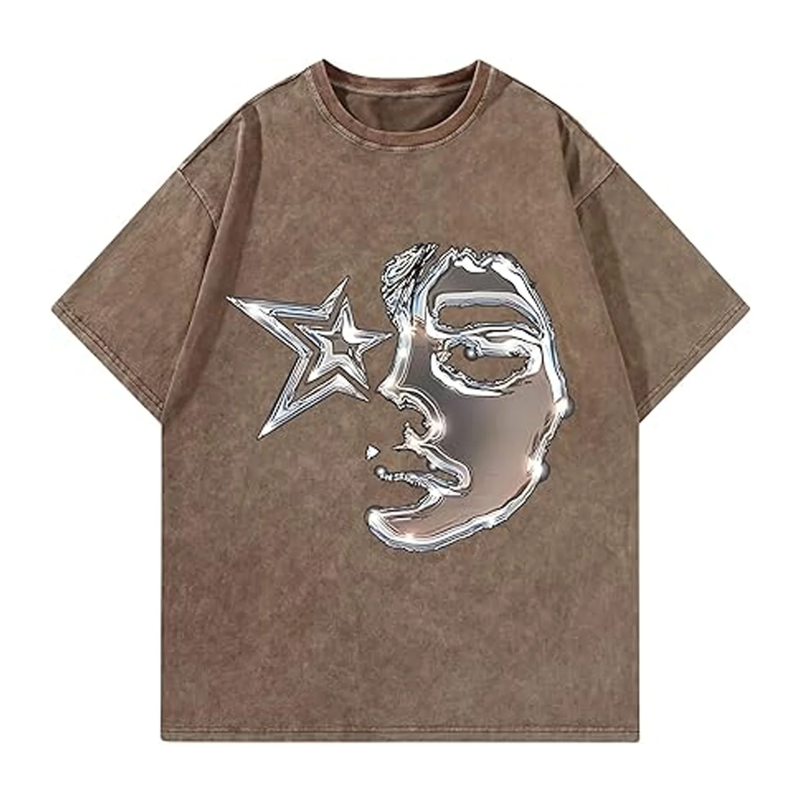 Custom Acid Wash Vintage Graphic T-Shirt | Mineral Wash OEM