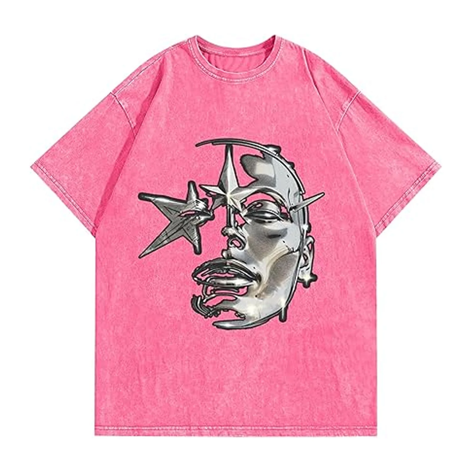 Custom Acid Wash Vintage Graphic T-Shirt | Mineral Wash OEM