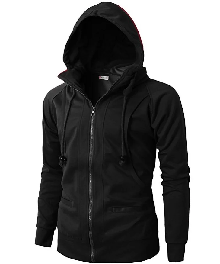 Custom Athletic Slim-Fit Zip-Up Hoodie | Tech Fleece OEM