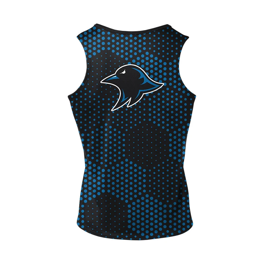 Custom Hex Dot Sublimated Cheer Sleeveless Shell | OEM