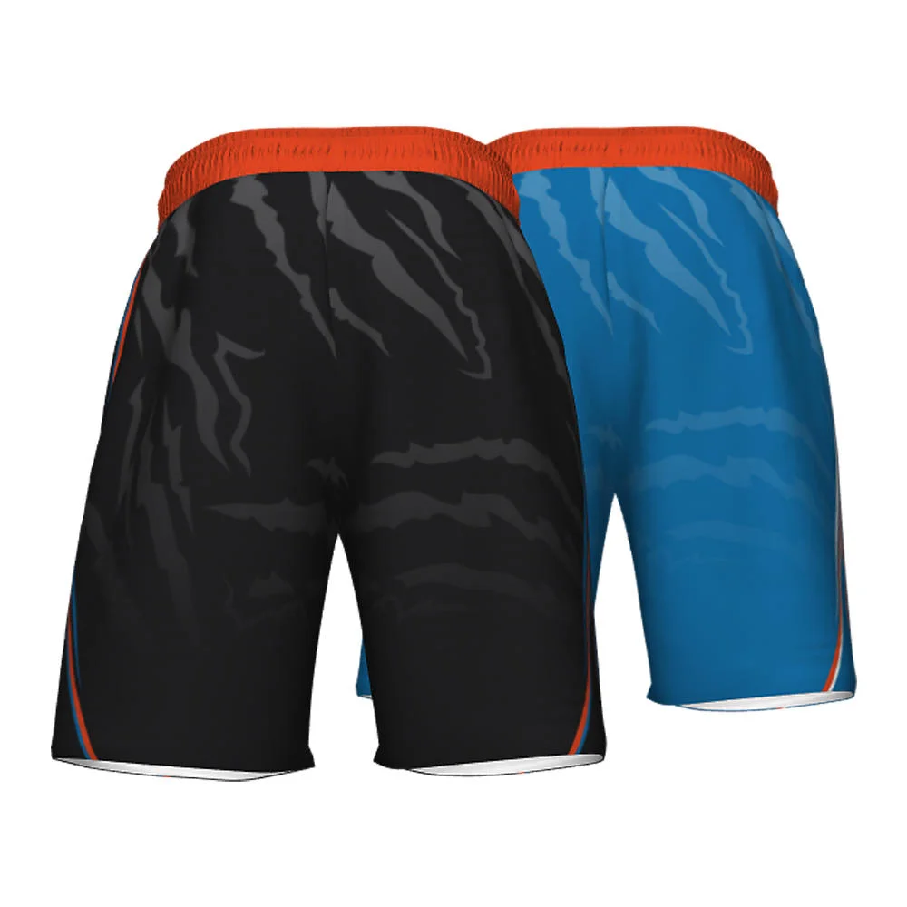 Custom Scratch Print Reversible Basketball Shorts | OEM