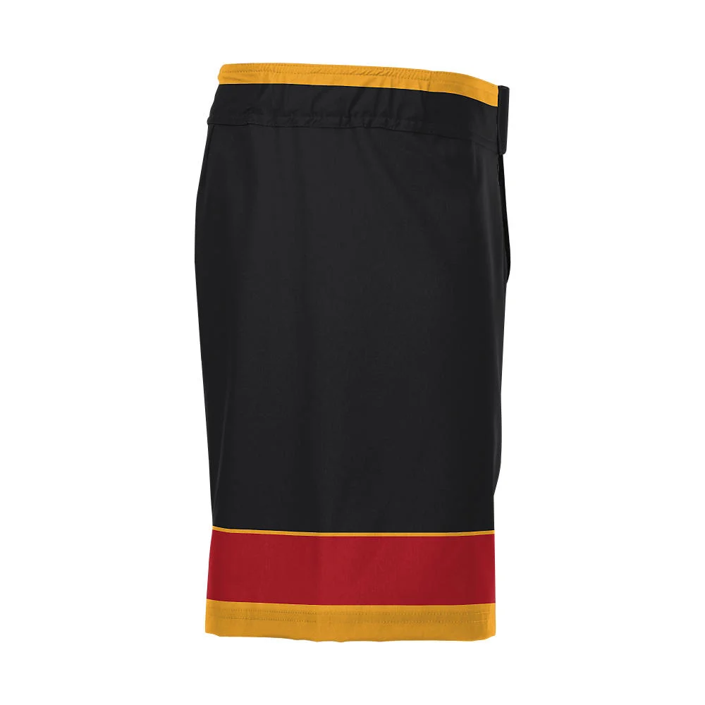 Custom Asymmetric Striped Wrestling Fight Shorts | OEM