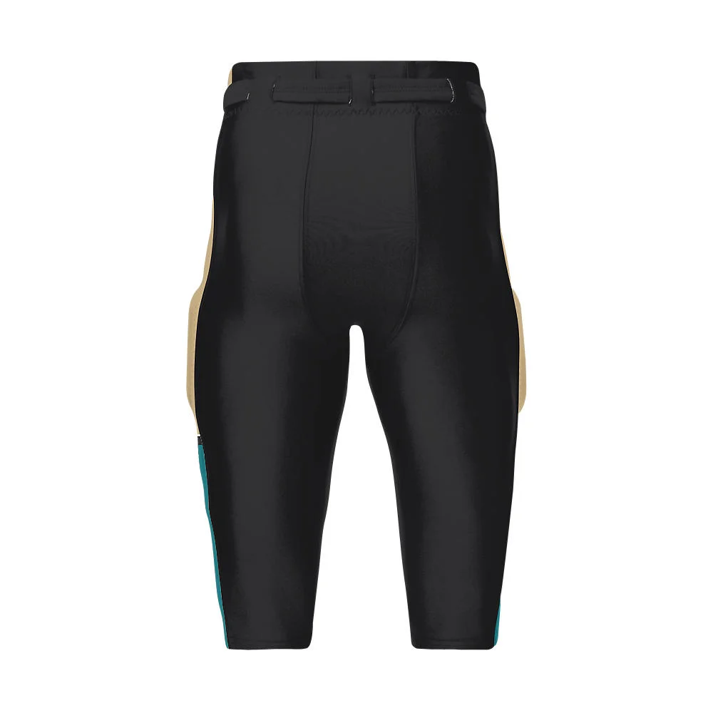 Custom Curved Flank Colorblock American Football Pants | OEM