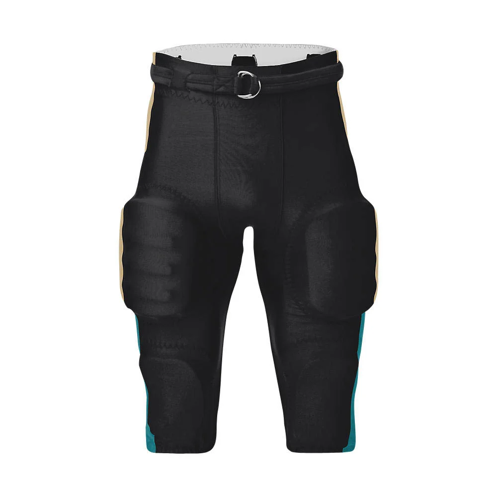 Custom Curved Flank Colorblock American Football Pants | OEM