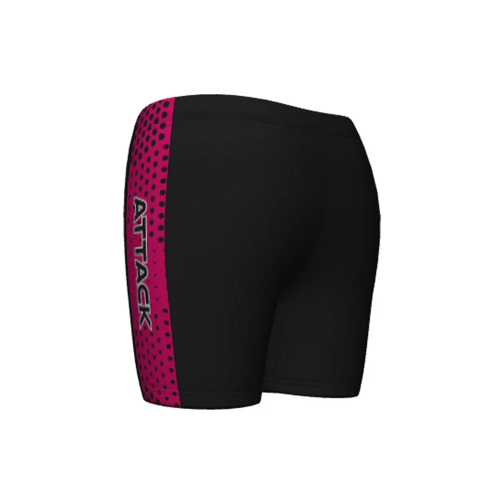 Custom Dot Matrix Side Panel Volleyball Compression Shorts | OEM