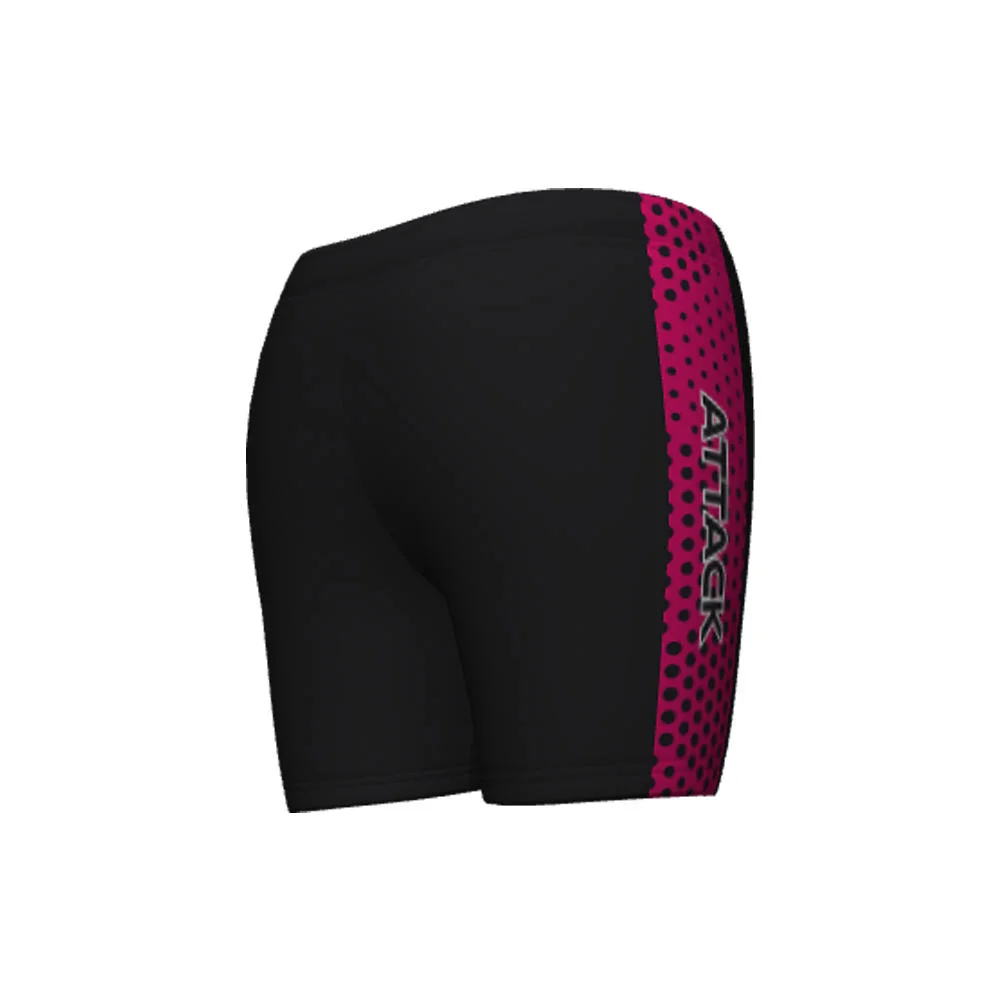 Custom Dot Matrix Side Panel Volleyball Compression Shorts | OEM