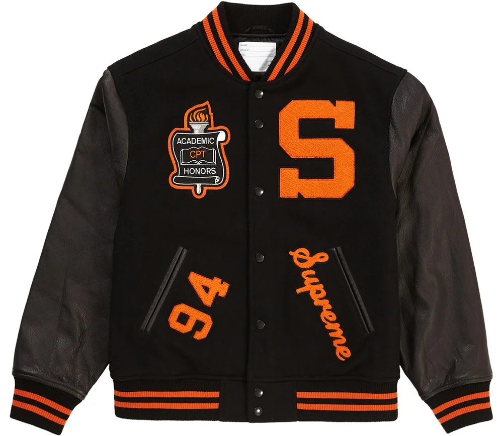 Custom Chenille Patch Streetwear Varsity Jacket | OEM