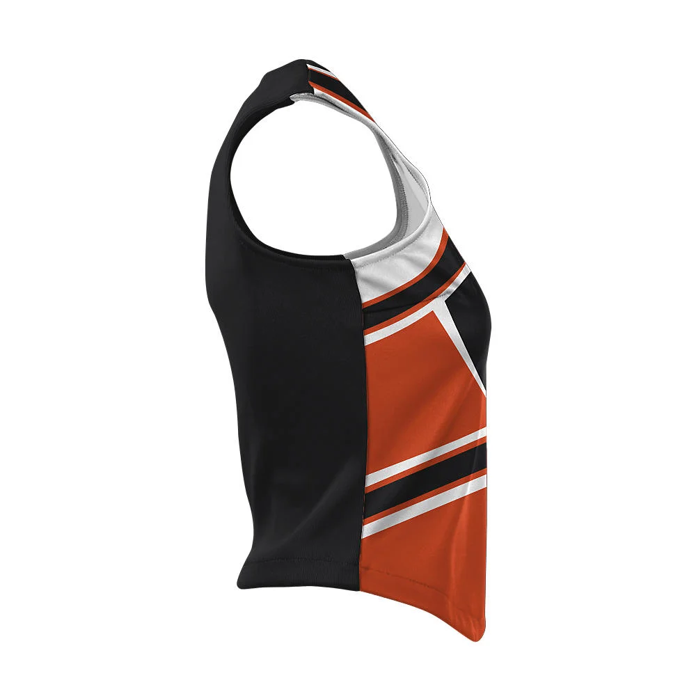 Custom Multi-Chevron Cheer Modified Shell Top | OEM
