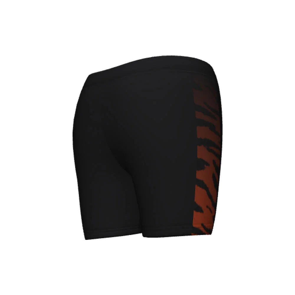 Custom Tiger Stripe Side Panel Volleyball Shorts | OEM