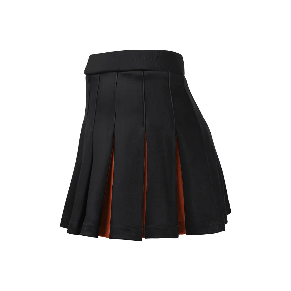 Custom Two-Tone Under-Pleat Cheerleading Skirt | OEM