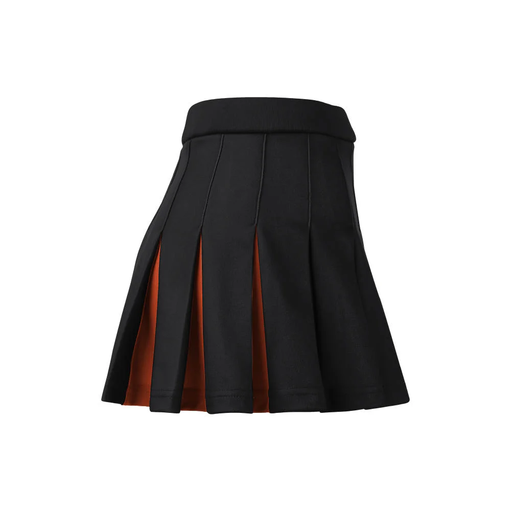 Custom Two-Tone Under-Pleat Cheerleading Skirt | OEM