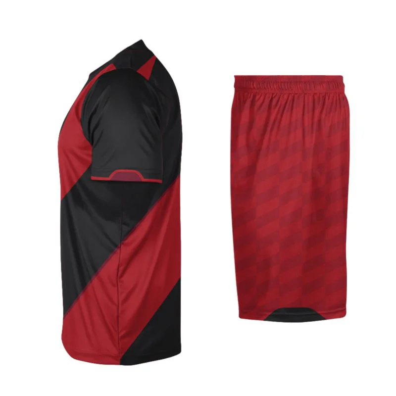 Custom Diagonal Sash Sublimated Soccer Uniform Set | OEM