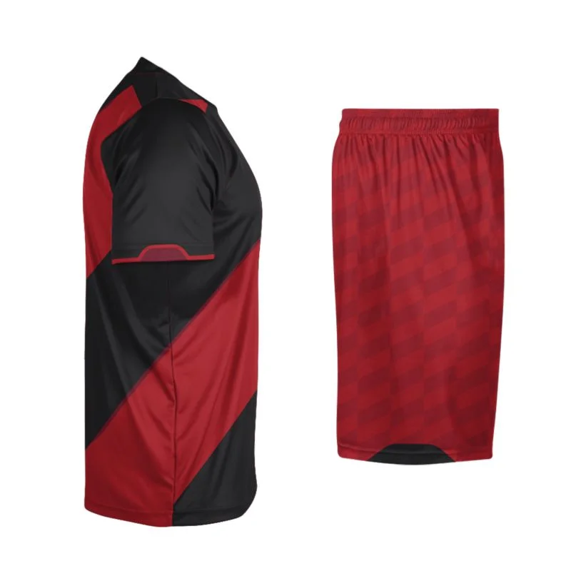 Custom Diagonal Sash Sublimated Soccer Uniform Set | OEM