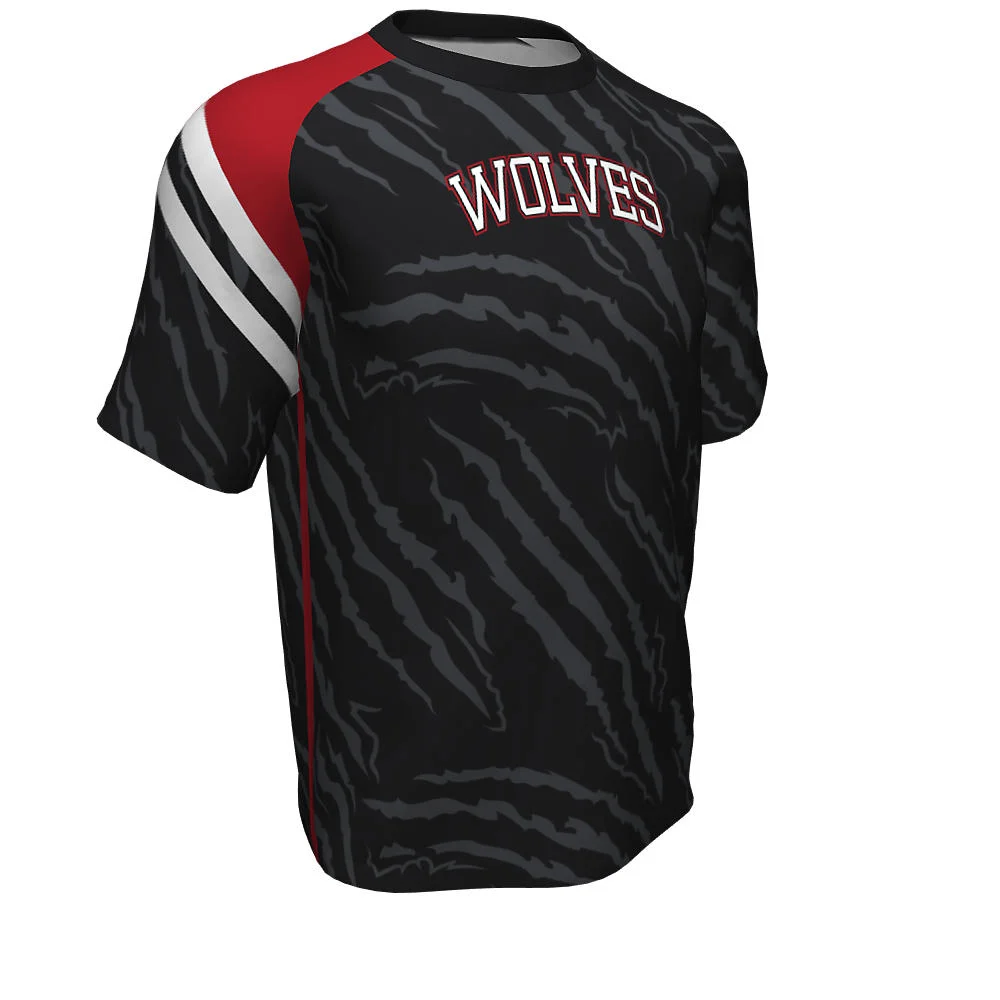 Custom Scratch Textured Striped Sleeve Shooting Shirt | OEM