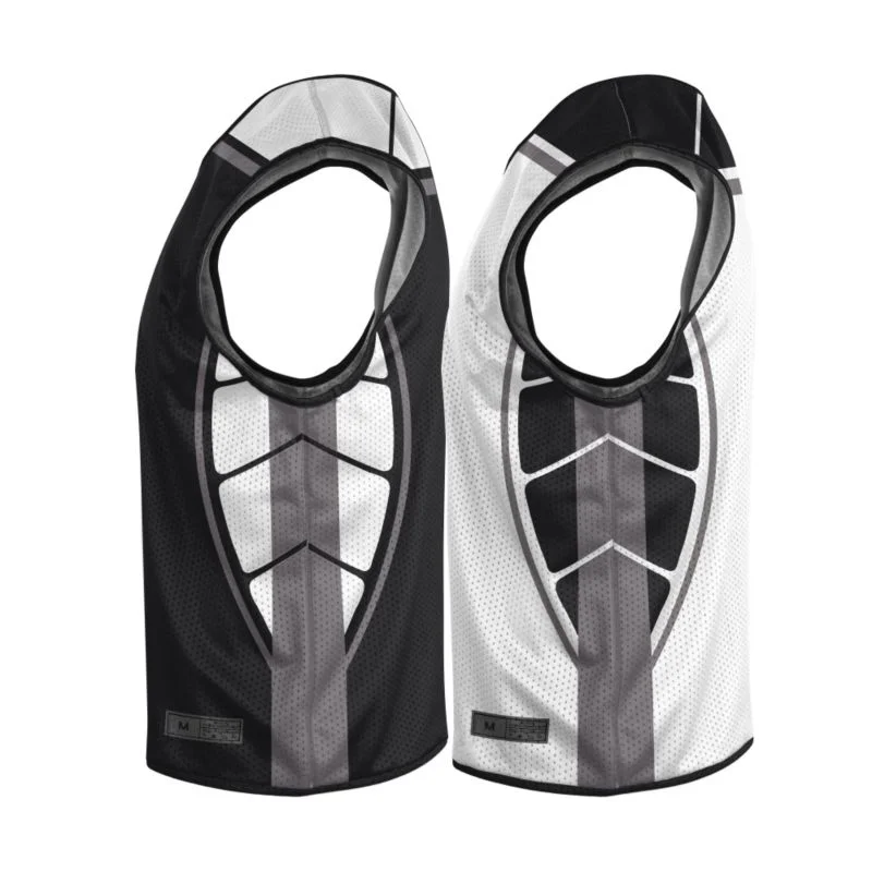 Custom Curved Flank Reversible Sleeveless Lacrosse Jersey | OEM