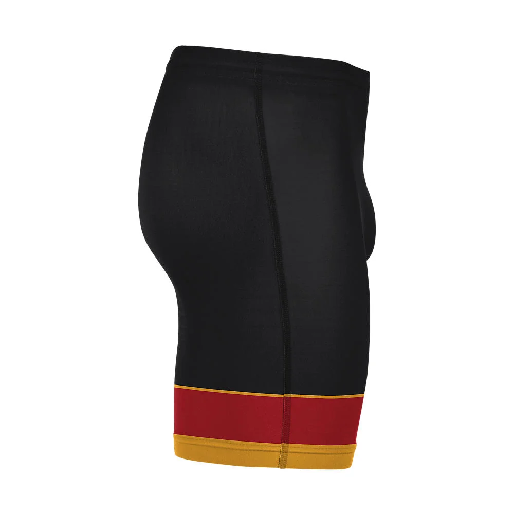 Custom Bulldogs Wrestling Compression Shorts with Leg Bands | OEM