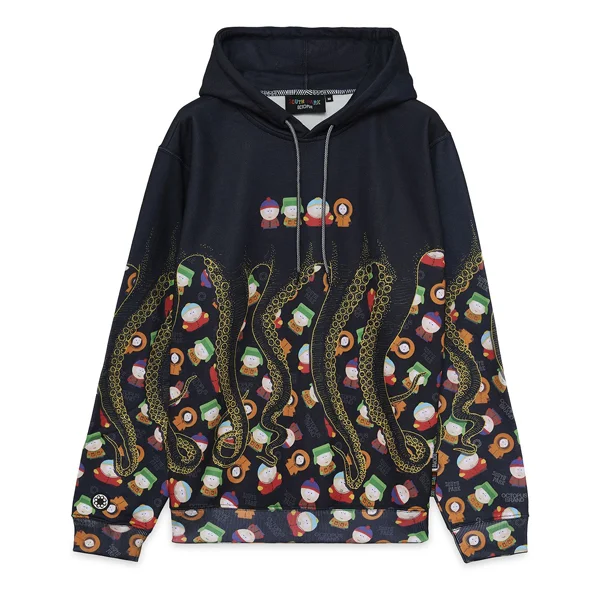 Custom Cartoon Graphic All-Over Sublimation Hoodie | B2B OEM