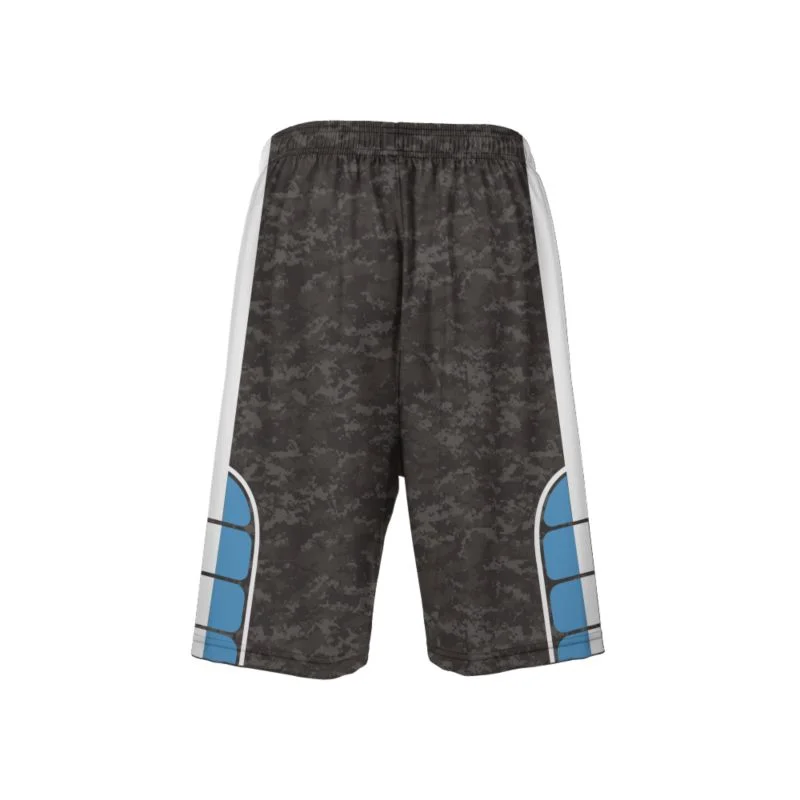 Custom Camo & Arched Panel Sublimated Lacrosse Shorts | OEM