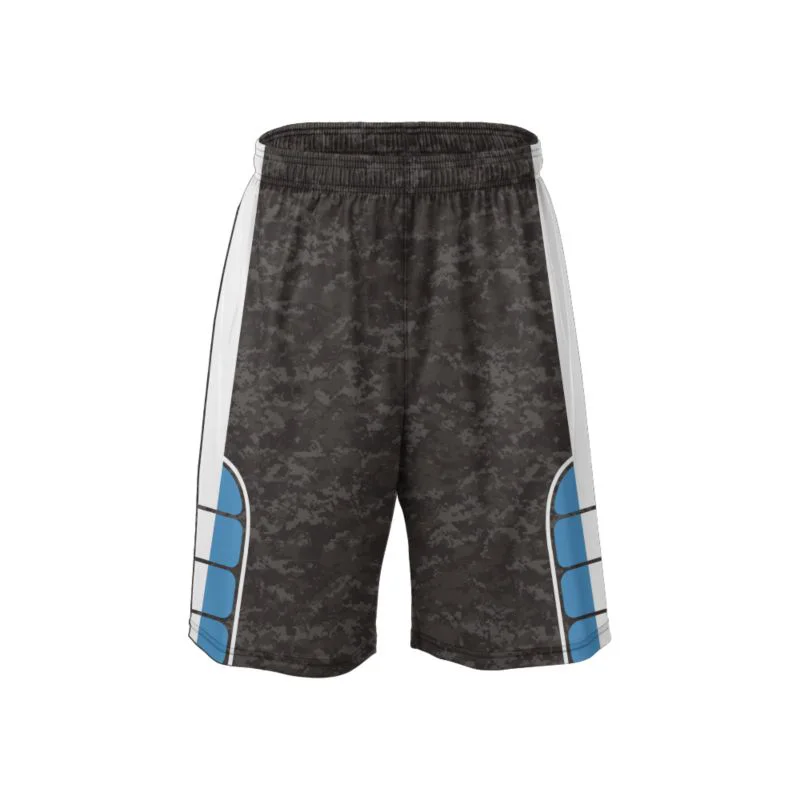 Custom Camo & Arched Panel Sublimated Lacrosse Shorts | OEM