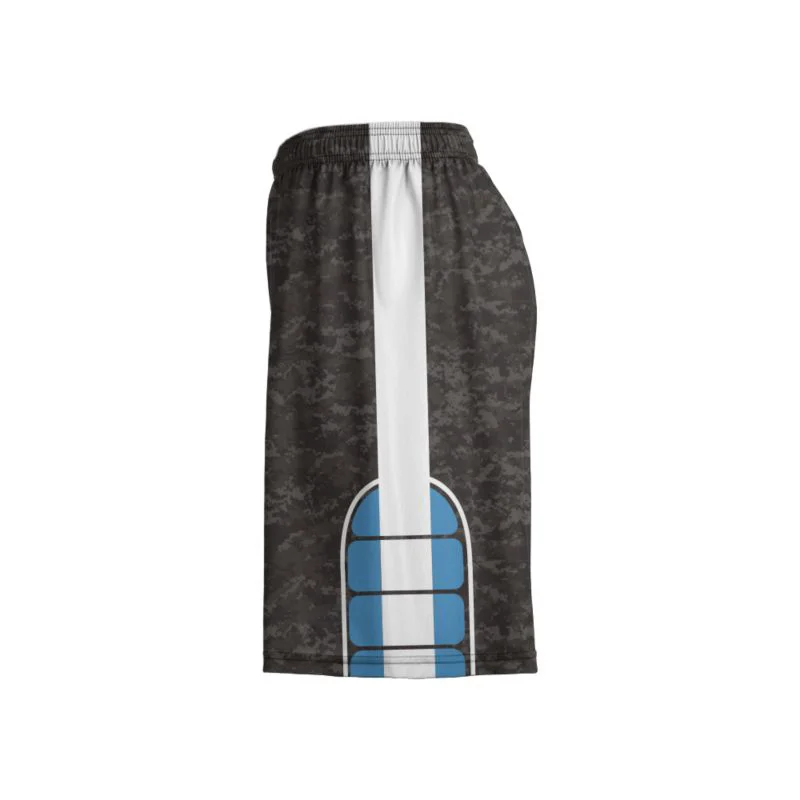Custom Camo & Arched Panel Sublimated Lacrosse Shorts | OEM