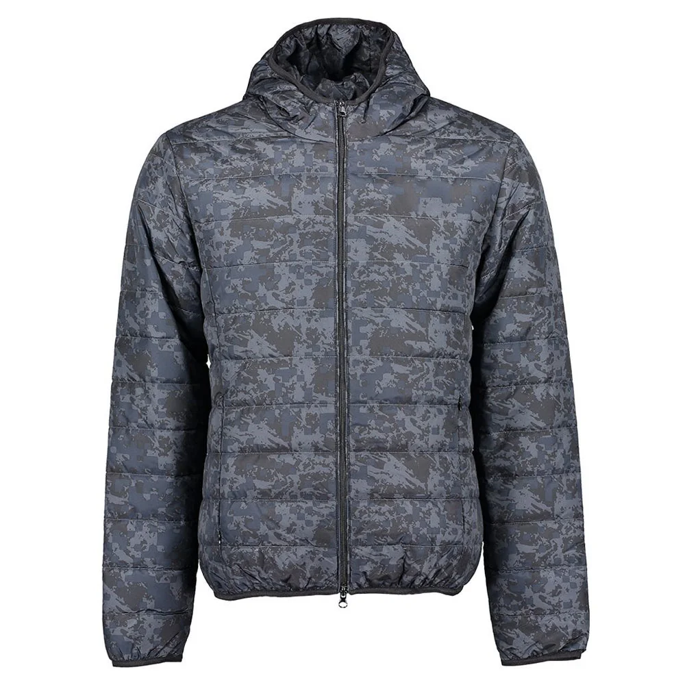 Custom Digital Camo Lightweight Hooded Puffer Jacket | OEM