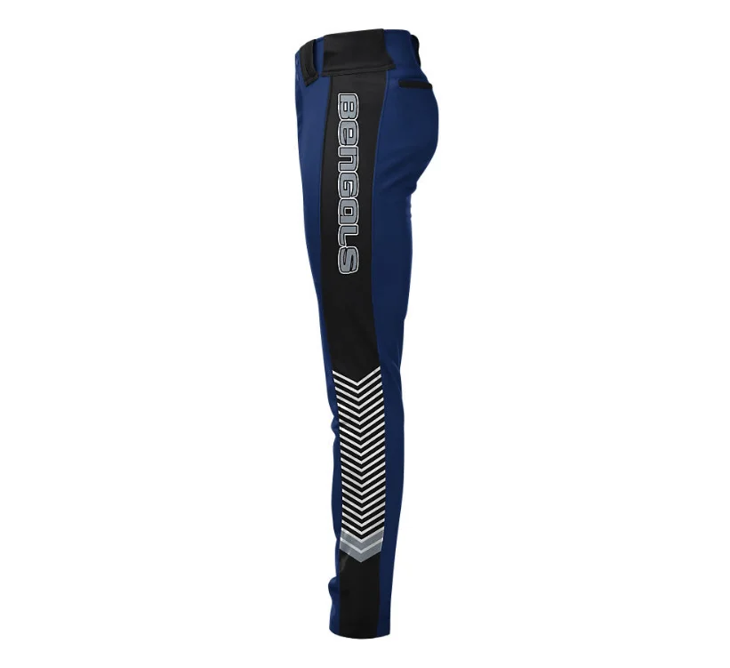 Custom Sublimated Chevron Side Panel Baseball Pants | OEM