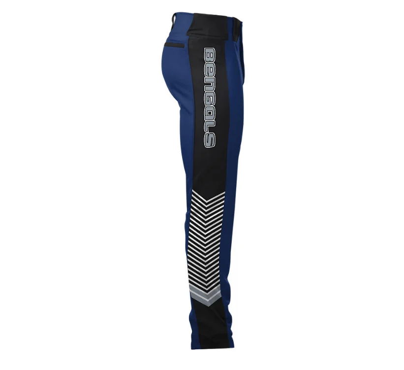 Custom Sublimated Chevron Side Panel Baseball Pants | OEM