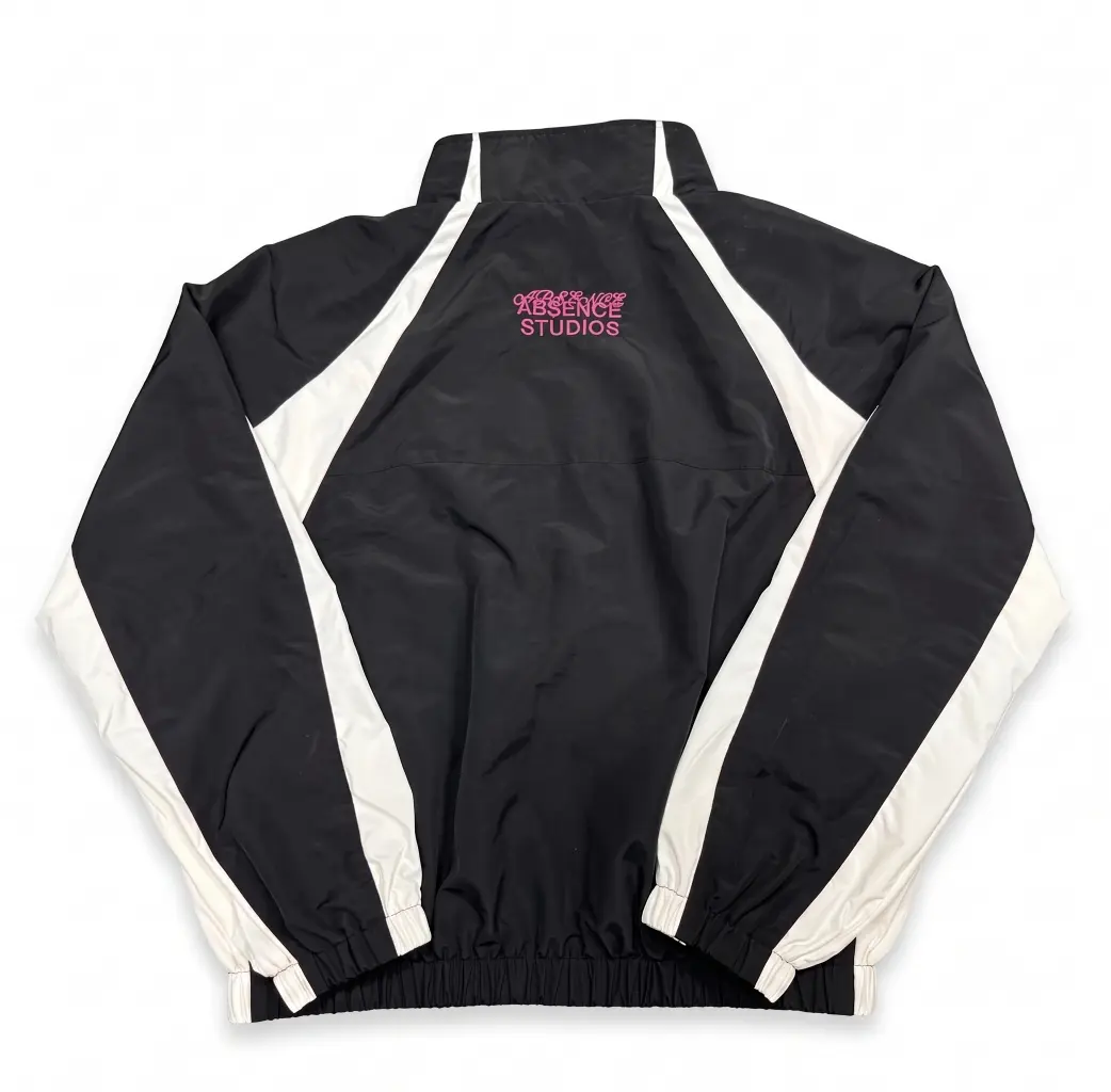 Custom Color-Block Windbreaker & Shorts Set | Private Label Nylon Tracksuit