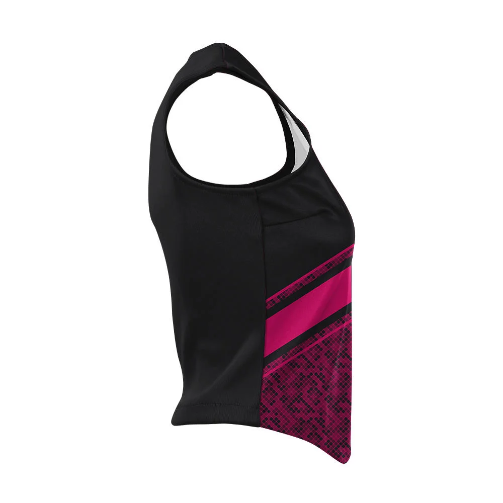 Custom Diagonal Sash Textured Cheer Modified Shell | OEM