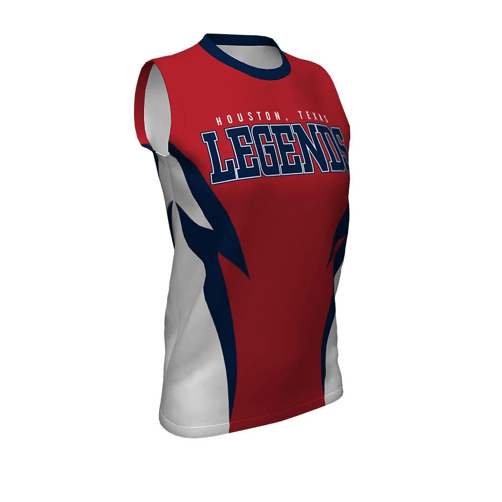 Custom Dynamic Flank Panel Sleeveless Softball Jersey | OEM