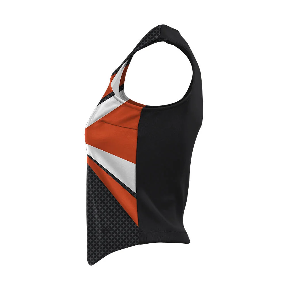 Custom Geometric Cross Cheer Modified Shell | Teamwear OEM