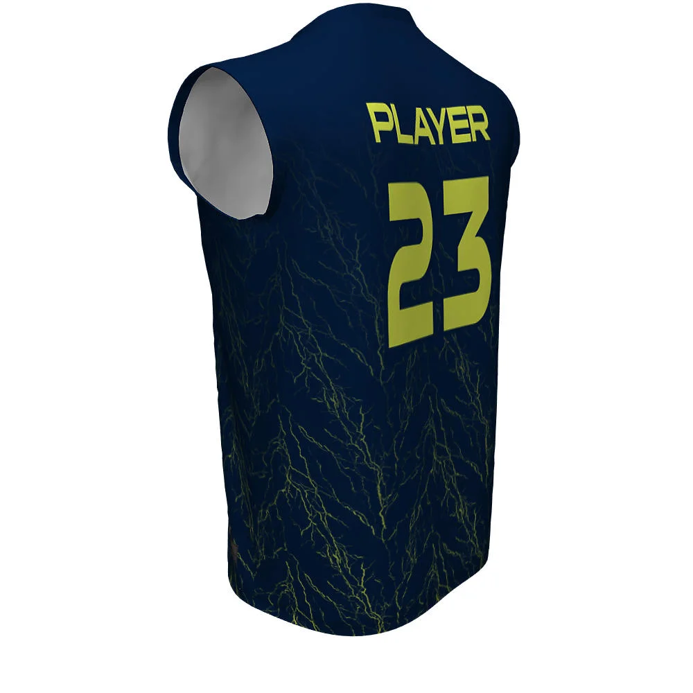 Custom Graphic Print Sleeveless Baseball Jersey | OEM