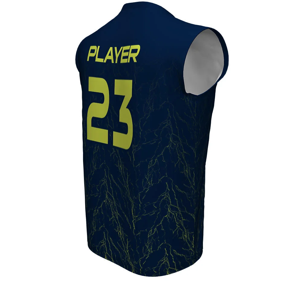 Custom Graphic Print Sleeveless Baseball Jersey | OEM