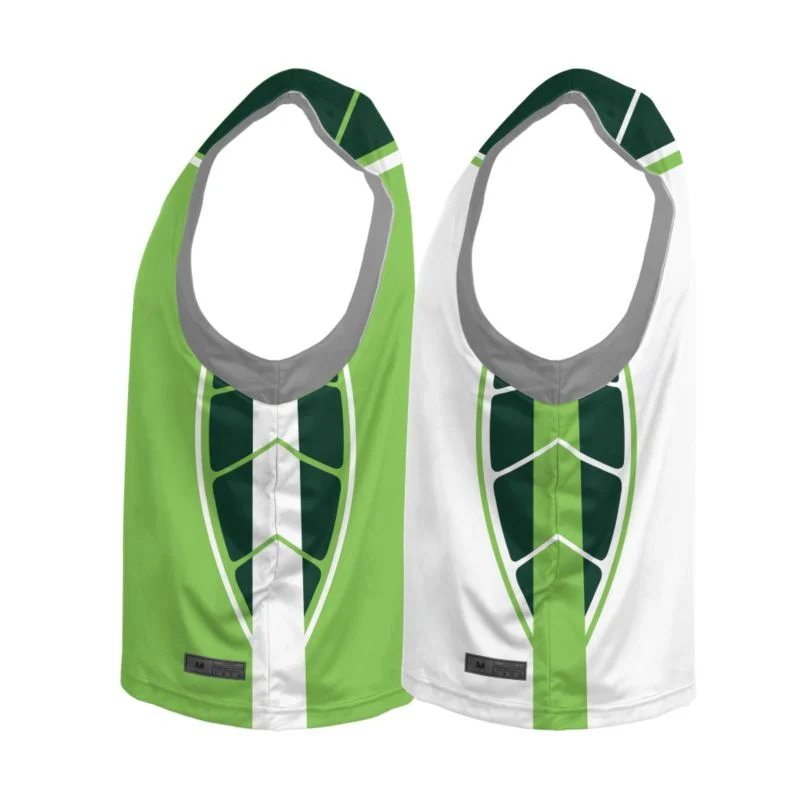 Custom Flank Wrap Reversible Lacrosse Practice Jersey | OEM