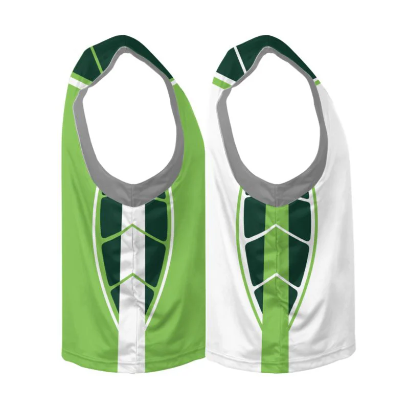 Custom Flank Wrap Reversible Lacrosse Practice Jersey | OEM