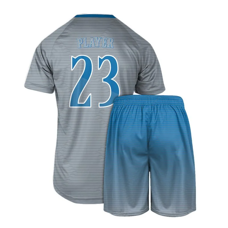 Custom Horizontal Stripe Sublimated Soccer Uniform Set | OEM