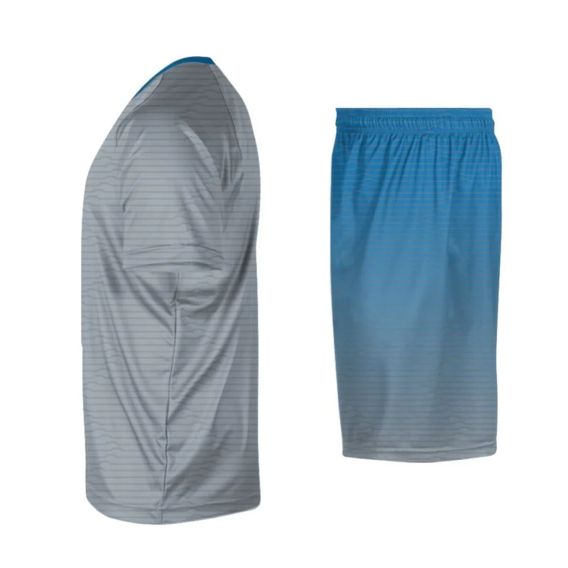 Custom Horizontal Stripe Sublimated Soccer Uniform Set | OEM