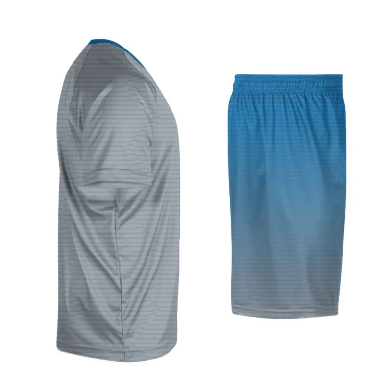 Custom Horizontal Stripe Sublimated Soccer Uniform Set | OEM