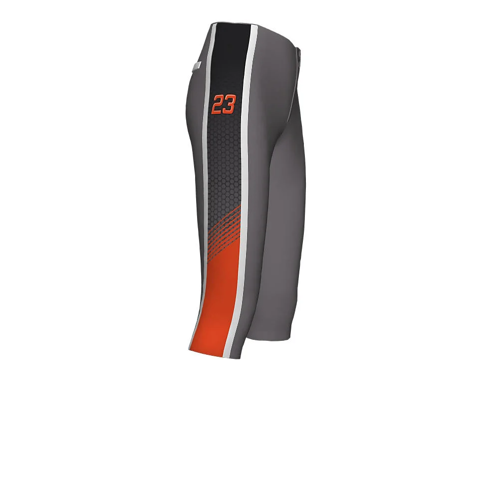 Custom Gradient Side Stripe Knicker Softball Pants | OEM