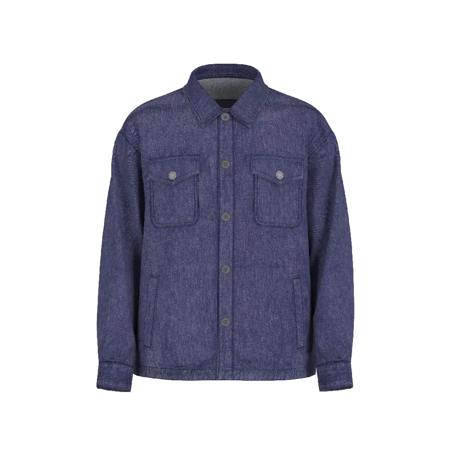 Custom Heavyweight Denim Chore Overshirt | Workwear Jacket OEM