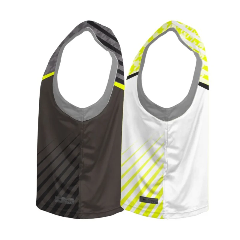 Custom Houndstooth Diagonal Slash Reversible Lacrosse Jersey | OEM