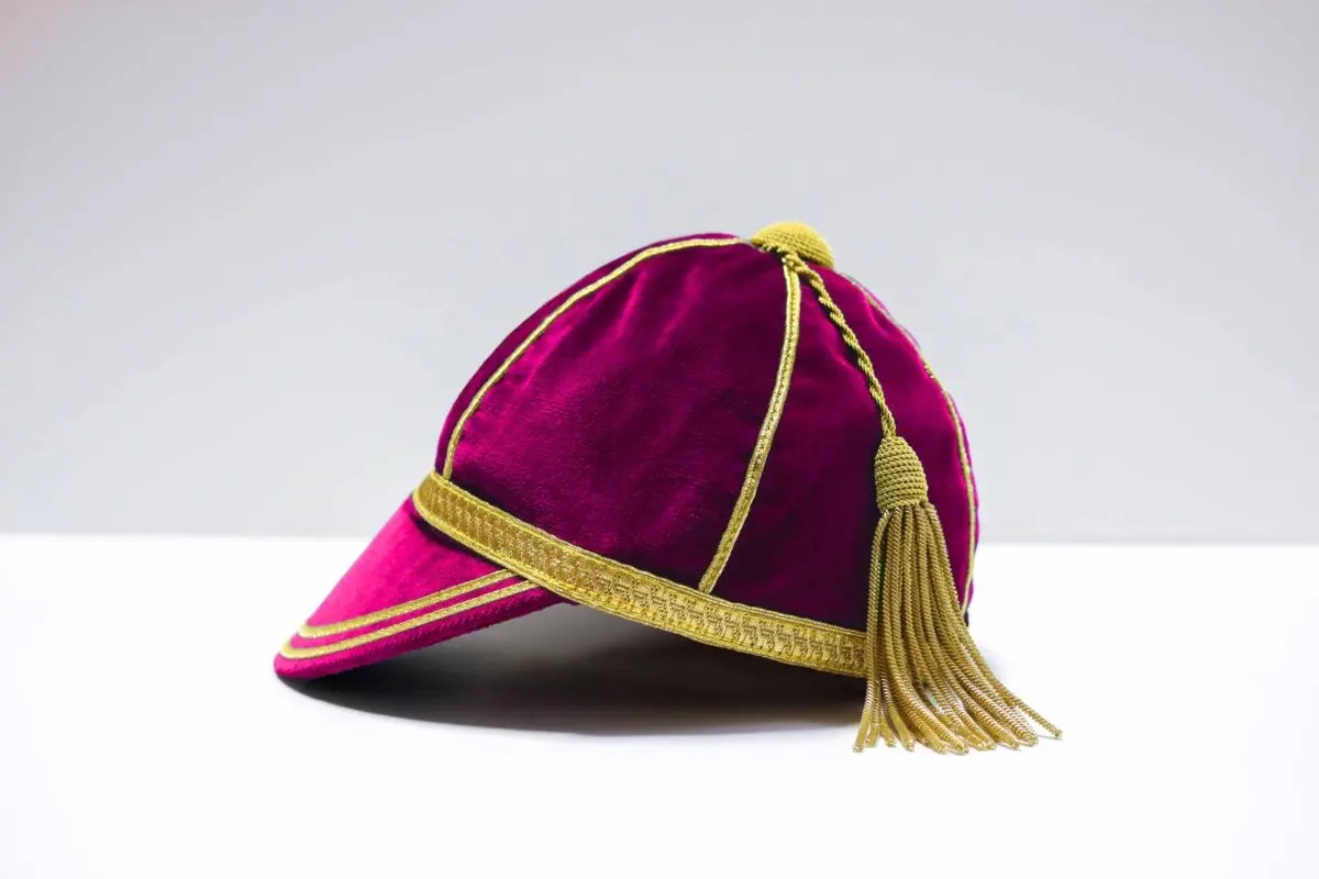 Custom Velvet Honours Presentation Cap | Sports Award Cap OEM