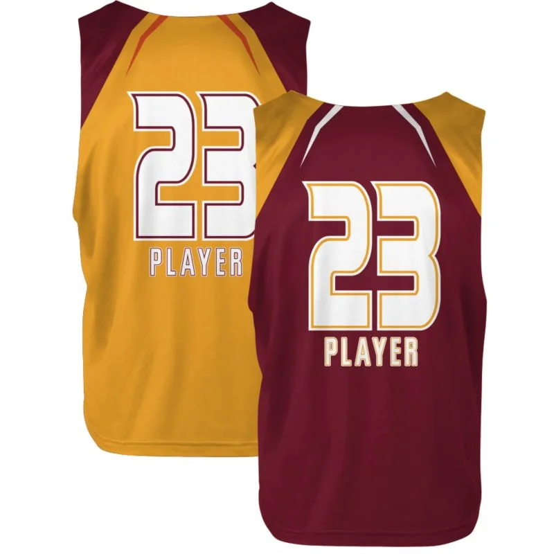 Custom Two-Tone Reversible Lacrosse Practice Jersey | OEM