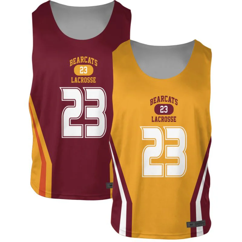 Custom Two-Tone Reversible Lacrosse Practice Jersey | OEM