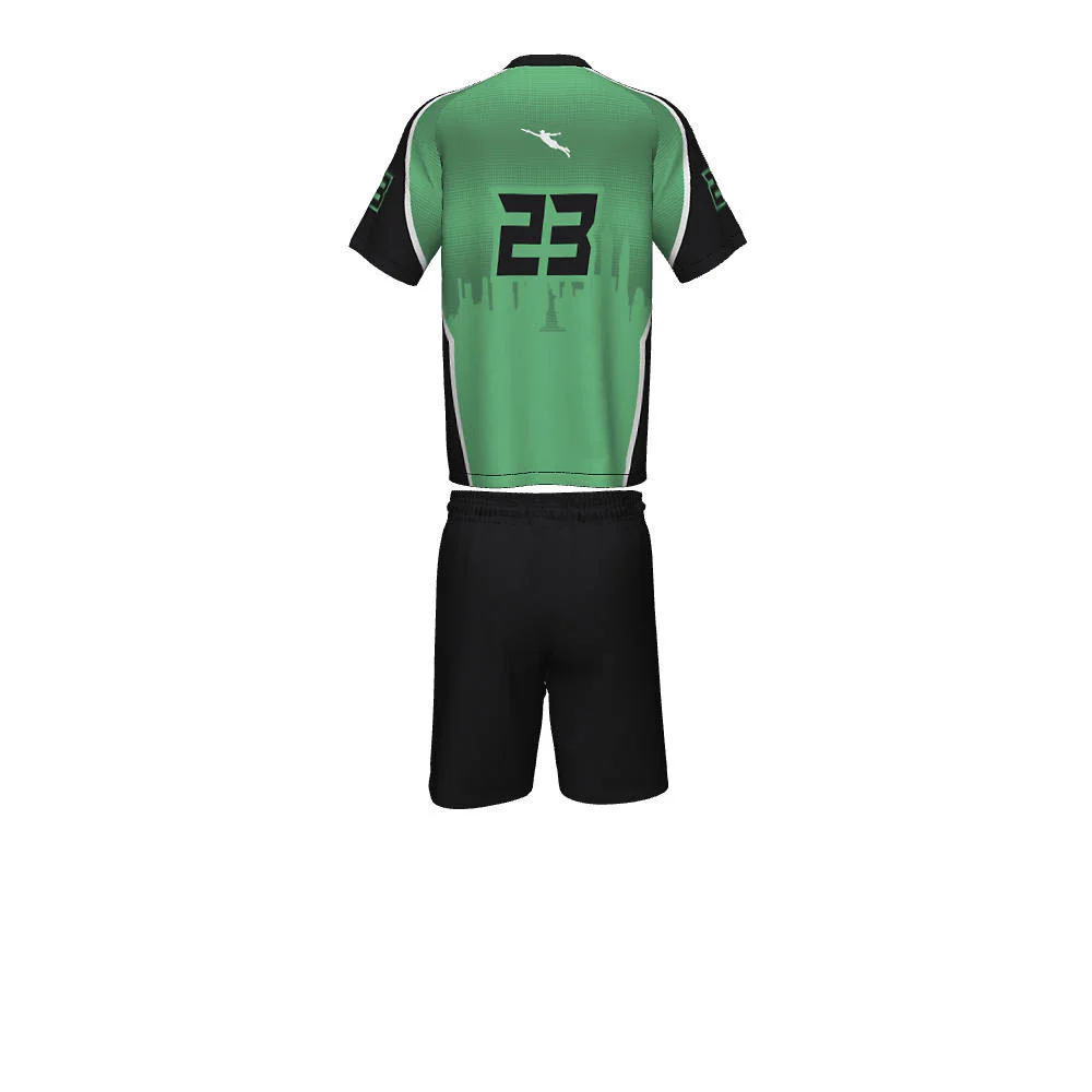 Custom Mint Green & Black Spliced Ultimate Frisbee Uniform Set | OEM