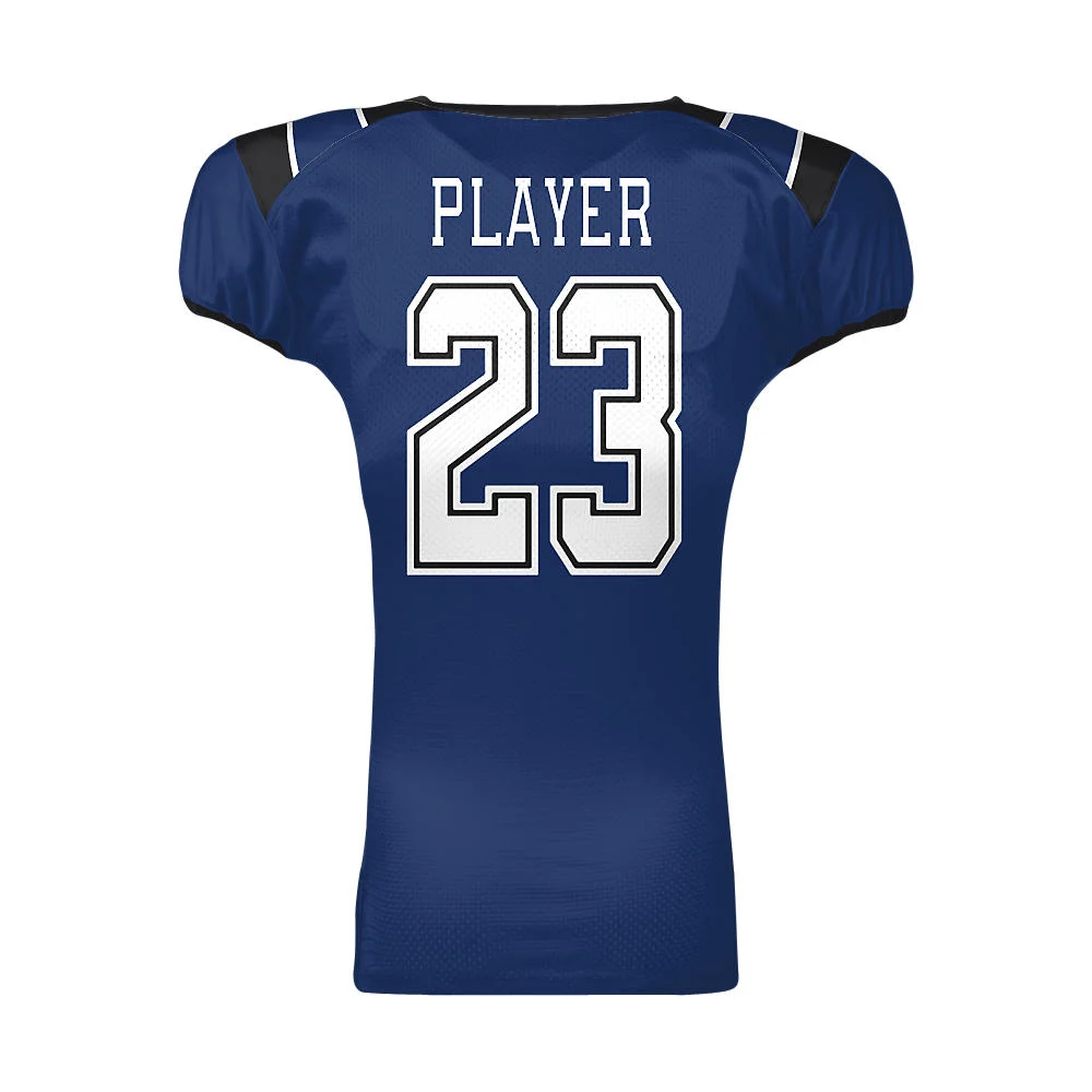 Custom Contrast Shoulder Cowl American Football Jersey | OEM