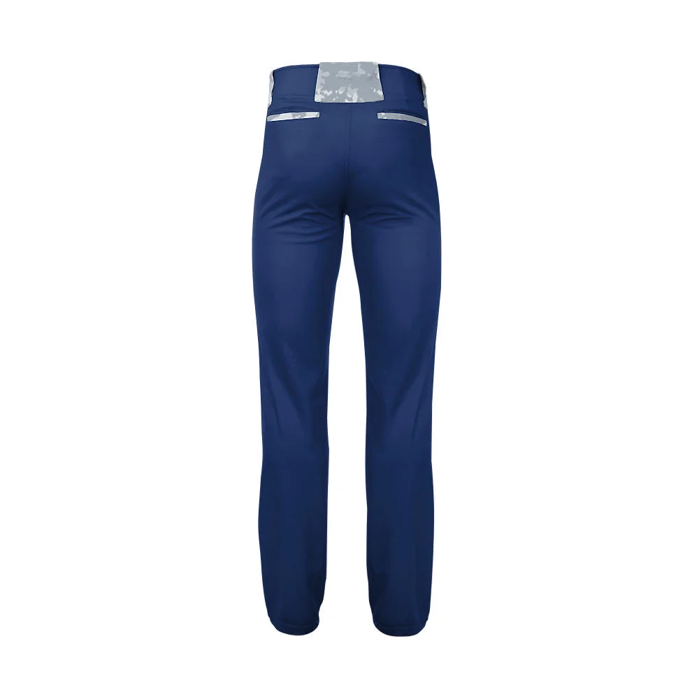 Custom Navy Digital Camo Panel Baseball Pants | Teamwear OEM