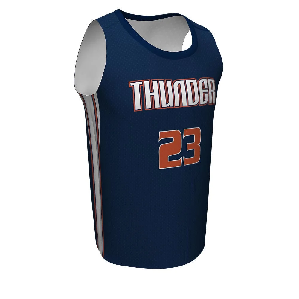 Custom Sublimated Crew Neck Basketball Jersey | Teamwear OEM
