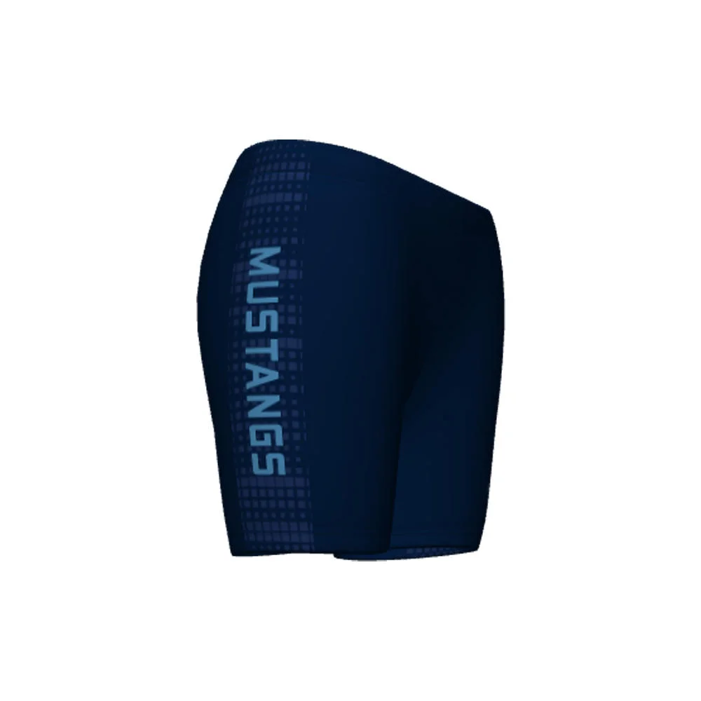 Custom Geometric Grid Compression Volleyball Shorts | OEM